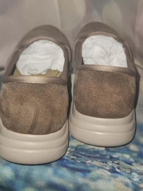 Skechers Taupe Slip-On Clog Mules - Picture 9 of 10